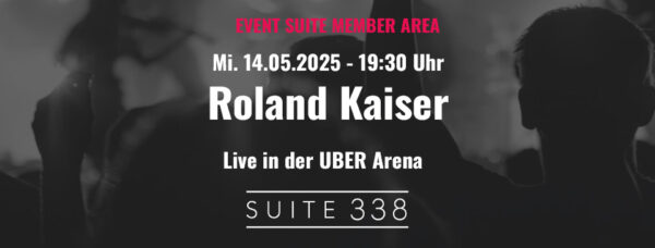 Roland Kaiser am 14.05.2025 - Ticket