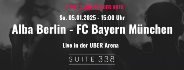 ALBA BERLIN - FC Bayern München - 05.01.2025 -Ticket