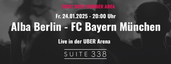 ALBA BERLIN - FC Bayern München - 24.01.2025 -Ticket
