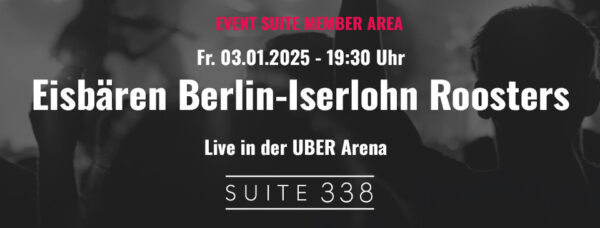 Eisbären Berlin vs. Iserlohn Roosters - 03.01.2025 - Ticket