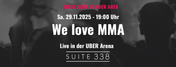 We love MMA - Ticket
